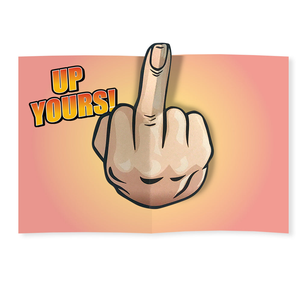 Up Yours Pop-Up Male Hand